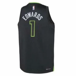 NBA Jerseys Nike Kids' Minnesota Timberwolves Anthony Edwards #1 2022 Statement Jersey -Nike popular store unnamed file 5789