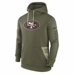 NFL Hoodies & Sweatshirts Nike San Francisco 49ers 2022 Salute To Service Hoodie