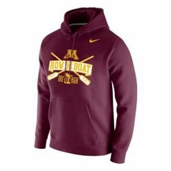 College Hoodies & Sweatshirts Nike Minnesota Golden Gophers Row The Boat Hoodie