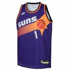 NBA Jerseys Nike Kids' Phoenix Suns Devin Booker #1 Hardwood Classic Jersey -Nike popular store unnamed file 5823