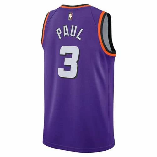 NBA Jerseys Nike Phoenix Suns Chris Paul #3 Hardwood Classic Jersey 4 NBA Jerseys Nike Phoenix Suns Chris Paul #3 Hardwood Classic Jersey - Image 2