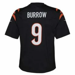 NFL Jerseys Nike Kids' Cincinnati Bengals Joe Burrow #9 Game Jersey
