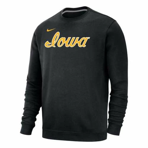 College Hoodies & Sweatshirts Nike Iowa Hawkeyes Script Crewneck Sweatshirt 4 College Hoodies & Sweatshirts Nike Iowa Hawkeyes Script Crewneck Sweatshirt - Image 2
