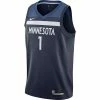 NBA Jerseys Nike Minnesota Timberwolves Anthony Edwards #1 Icon Edition Swingman Jersey -Nike popular store unnamed file 5854