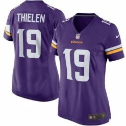 NFL Jerseys Nike Women's Minnesota Vikings Adam Thielen #19 Game Jersey