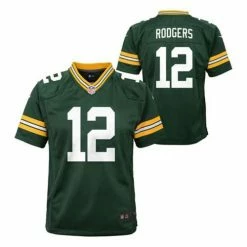 NFL Jerseys Nike Kids' Green Bay Packers Aaron Rodgers #12 Game Jersey