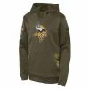 NFL Hoodies & Sweatshirts Nike Kids' Minnesota Vikings 2022 Salute To Service Hoodie -Nike popular store unnamed file 5889