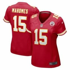 NFL Jerseys Nike Women's Kansas City Chiefs Patrick Mahomes #15 Game Jersey