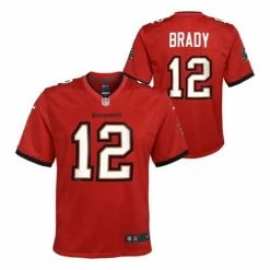 NFL Jerseys Nike Kids' Tampa Bay Buccaneers Tom Brady #12 Replica Jersey