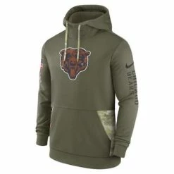 NFL Hoodies & Sweatshirts Nike Chicago Bears 2022 Salute To Service Hoodie