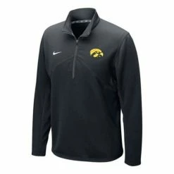 College Shirts Nike Iowa Hawkeyes Training 1/4 Zip