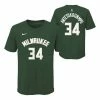 NBA Shirts Nike Kids' Milwaukee Bucks Giannis Name & Number T-Shirt -Nike popular store unnamed file 5955
