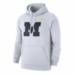 College Hoodies & Sweatshirts Nike Michigan Wolverines Club Hoodie