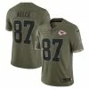 NFL Jerseys Nike Kansas City Chiefs Travis Kelce #87 2022 Salute To Service Jersey -Nike popular store unnamed file 5972