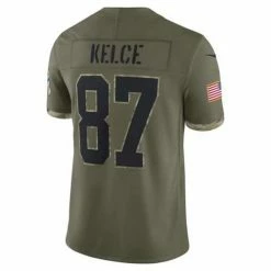 NFL Jerseys Nike Kansas City Chiefs Travis Kelce #87 2022 Salute To Service Jersey -Nike popular store unnamed file 5973