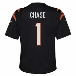 NFL Jerseys Nike Kids' Cincinnati Bengals Ja'Marr Chase #1 Game Jersey -Nike popular store unnamed file 5976