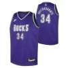 NBA Jerseys Nike Kids' Milwaukee Bucks Giannis Antetokounmpo #34 Hardwood Classic Jersey -Nike popular store unnamed file 5982