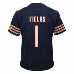 NFL Jerseys Nike Kids' Chicago Bears Justin Fields #1 Game Jersey -Nike popular store unnamed file 5988