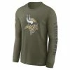 NFL Shirts Nike Minnesota Vikings 2022 Salute To Service Long Sleeve Shirt -Nike popular store unnamed file 5990