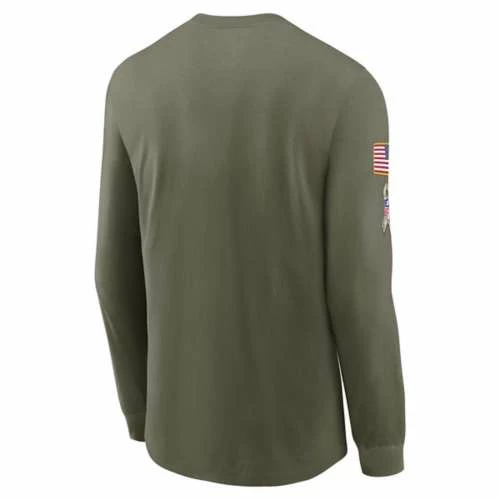 NFL Shirts Nike Minnesota Vikings 2022 Salute To Service Long Sleeve Shirt 4 NFL Shirts Nike Minnesota Vikings 2022 Salute To Service Long Sleeve Shirt - Image 2