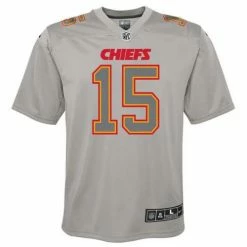 NFL Jerseys Nike Kids' Kansas City Chiefs Patrick Mahomes #15 Atmosphere Jersey -Nike popular store unnamed file 5994