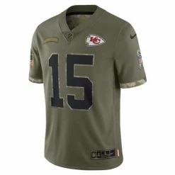 NFL Jerseys Nike Kansas City Chiefs Patrick Mahomes #15 2022 Salute To Service Jersey -Nike popular store unnamed file 6006