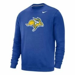 College Hoodies & Sweatshirts Nike South Dakota State Jackrabbits Logo Crewneck Sweatshirt