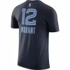 NBA Shirts Nike Memphis Gizzlies Ja Morant #12 Name & Number T-Shirt -Nike popular store unnamed file 6036