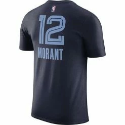 NBA Shirts Nike Memphis Gizzlies Ja Morant #12 Name & Number T-Shirt