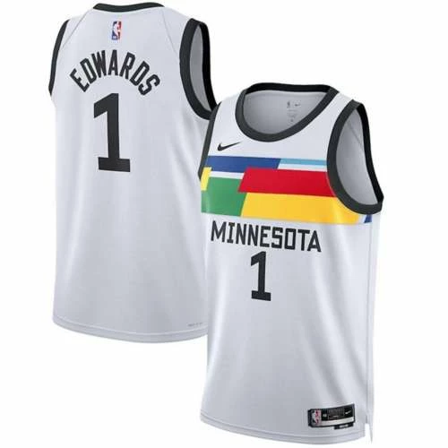 NBA Jerseys Nike Minnesota Timberwolves Anthony Edwards #1 2022 City Edition Jersey 3 NBA Jerseys Nike Minnesota Timberwolves Anthony Edwards #1 2022 City Edition Jersey