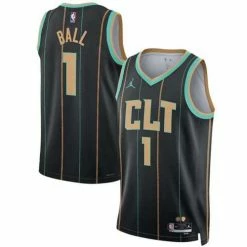 NBA Jerseys Nike Charlotte Hornets Lamelo Ball #1 2022 City Edition Jersey