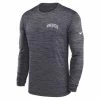 NFL Shirts Nike Minnesota Vikings Velocity Long Sleeve Shirt