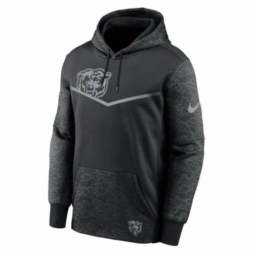 NFL Hoodies & Sweatshirts Nike Chicago Bears Reflect Hoodie 3 NFL Hoodies & Sweatshirts Nike Chicago Bears Reflect Hoodie
