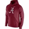 College Hoodies & Sweatshirts Nike Alabama Crimson Tide Logo Club Fleece Hoodie