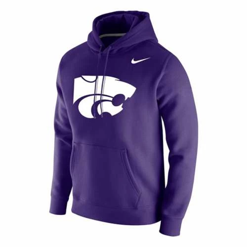 College Hoodies & Sweatshirts Nike Kansas State Wildcats Logo Hoodie 3 College Hoodies & Sweatshirts Nike Kansas State Wildcats Logo Hoodie