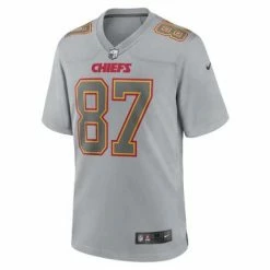 NFL Jerseys Nike Kansas City Chiefs Travis Kelce #87 Atmosphere Jersey -Nike popular store unnamed file 6118