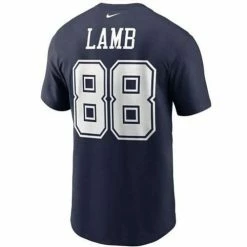 NFL Shirts Nike Kids' Dallas Cowboys CeeDee Lamb #88 Name & Number T-Shirt