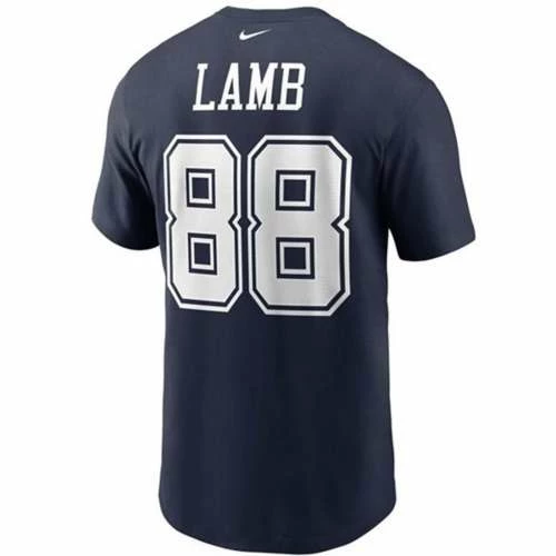NFL Shirts Nike Kids' Dallas Cowboys CeeDee Lamb #88 Name & Number T-Shirt 3 NFL Shirts Nike Kids' Dallas Cowboys CeeDee Lamb #88 Name & Number T-Shirt