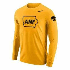 College Shirts Nike Iowa Hawkeyes America Needs Farmers State Long Sleeve Shirt