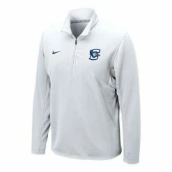 College Shirts Nike Creighton Bluejays Drifit Training 1/4 Zip Top
