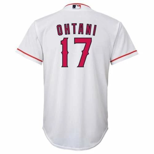 MLB Jerseys Nike Kids' Los Angeles Angels Shohei Ohtani #17 Replica Jersey 3 MLB Jerseys Nike Kids' Los Angeles Angels Shohei Ohtani #17 Replica Jersey