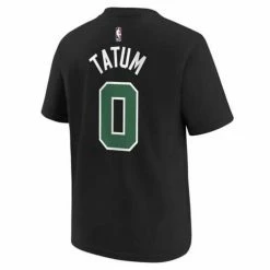NBA Shirts Nike Kids' Boston Celtics Jayson Tatum #0 Statement Name & Number T-Shirt