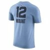 NBA Shirts Nike Memphis Grizzlies Ja Morant #12 Statement Name & Number T-Shirt