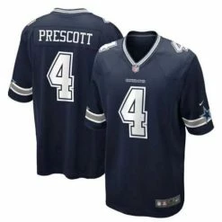 NFL Jerseys Nike Dallas Cowboys Dak Prescott #4 Game Jersey