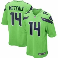 NFL Jerseys Nike Seattle Seahawks DK Metcalf #14 Game Jersey