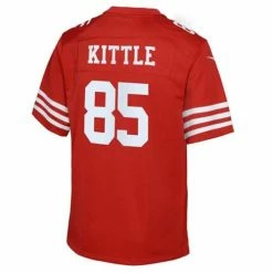 NFL Jerseys Nike Kids' San Francisco 49ers George Kittle #85 Game Jersey -Nike popular store unnamed file 6258