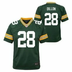 NFL Jerseys Nike Kids' Green Bay Packers AJ Dillon #28 Game Jersey
