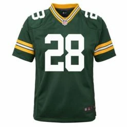 NFL Jerseys Nike Kids' Green Bay Packers AJ Dillon #28 Game Jersey -Nike popular store unnamed file 6296