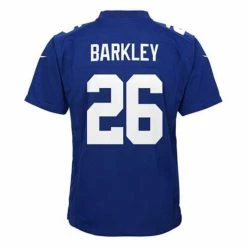 NFL Jerseys Nike Kids' New York Giants Saquon Barkley #26 Game Jersey -Nike popular store unnamed file 6301