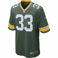 NFL Jerseys Nike Green Bay Packers Aaron Jones #33 Game Jersey -Nike popular store unnamed file 6304